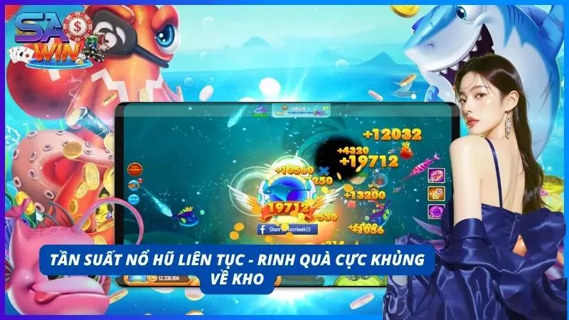 Tần suất nổ hũ liên tục - Kho báu xu thưởng cực hấp dẫn