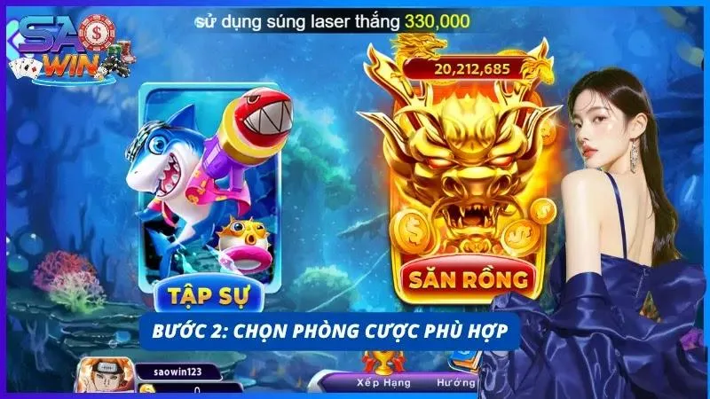 Chọn phòng cược cũng như hoả lực phù hợp khi bắt đầu hành trình săn