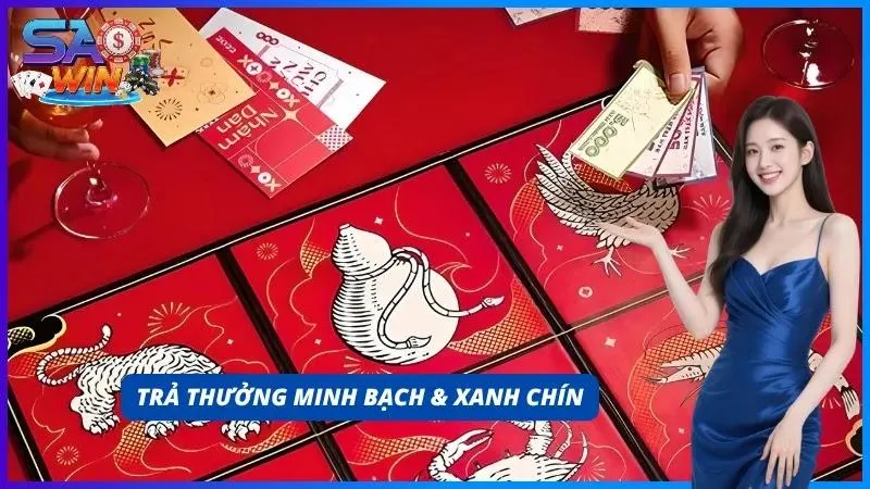 Tính năng trả thưởng của cổng game vô cùng minh bạch và xanh chín được tin tưởng