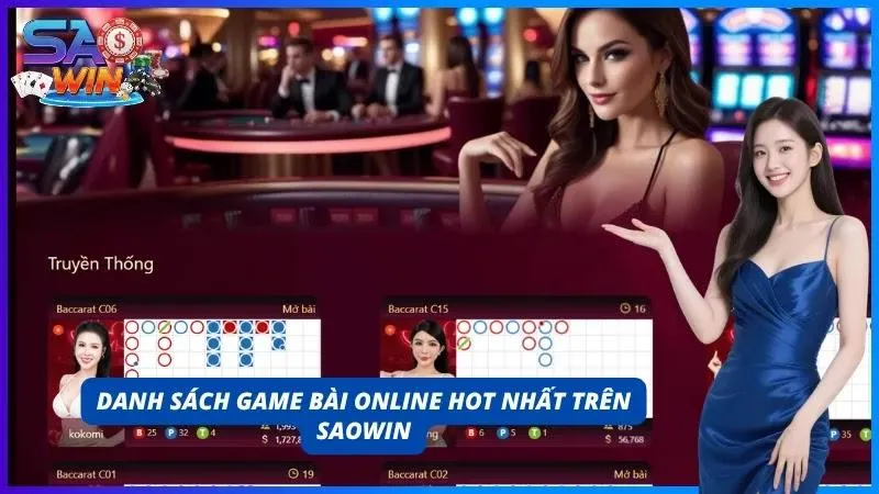 Khám phá danh sách của game bài online uy tín