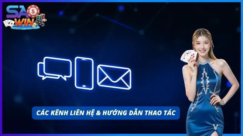 Đoạn hướng dẫn thao tác ngay tại trang chủ của cổng game