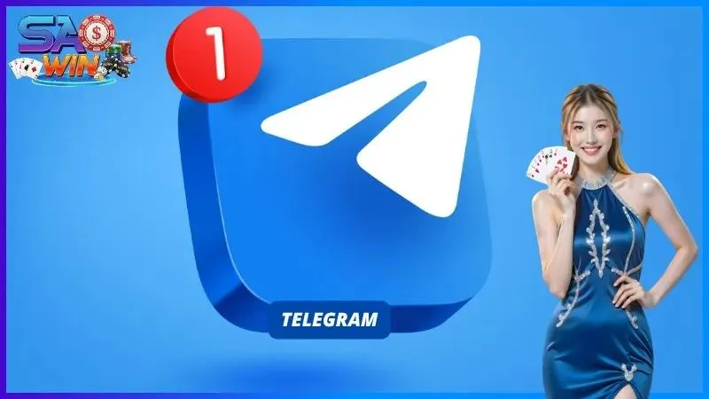 Nhân viên CSKH trả lời người dùng trên Telegram