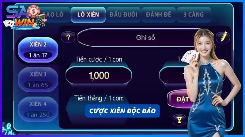 Cược xiên mang về tiền thưởng khủng