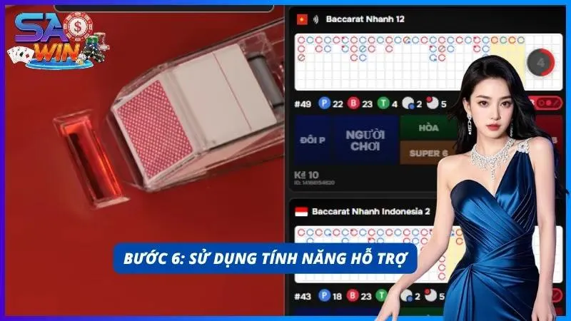 Các quân bài sáng lên
