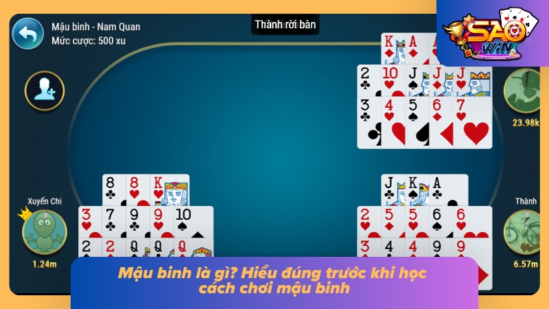 Mậu Binh | Luật Chơi, Cách Tính Chi Và Mẹo Xếp Bài Chuẩn Chỉ 1 Bộ bài được chia thành nhiều chi để người chơi sắp xếp