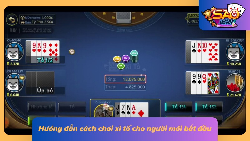 Xì Tố - Hướng Dẫn Cách Đánh Xì Tố Từ Cơ Bản Đến Nâng Cao 2 Tìm hiểu luật chơi game xì tố chuẩn xác cho lính mới
